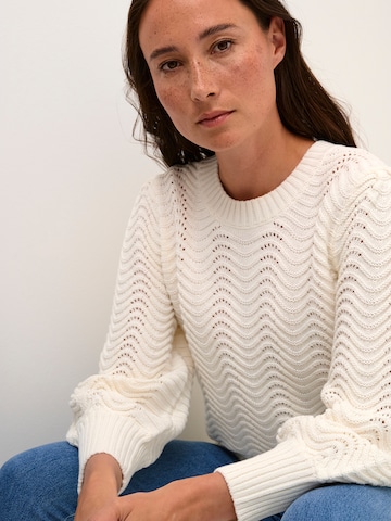 Kaffe Pullover 'Kate ' in Weiß