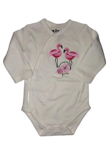 NINI Rompertje/body in Wit: voorkant