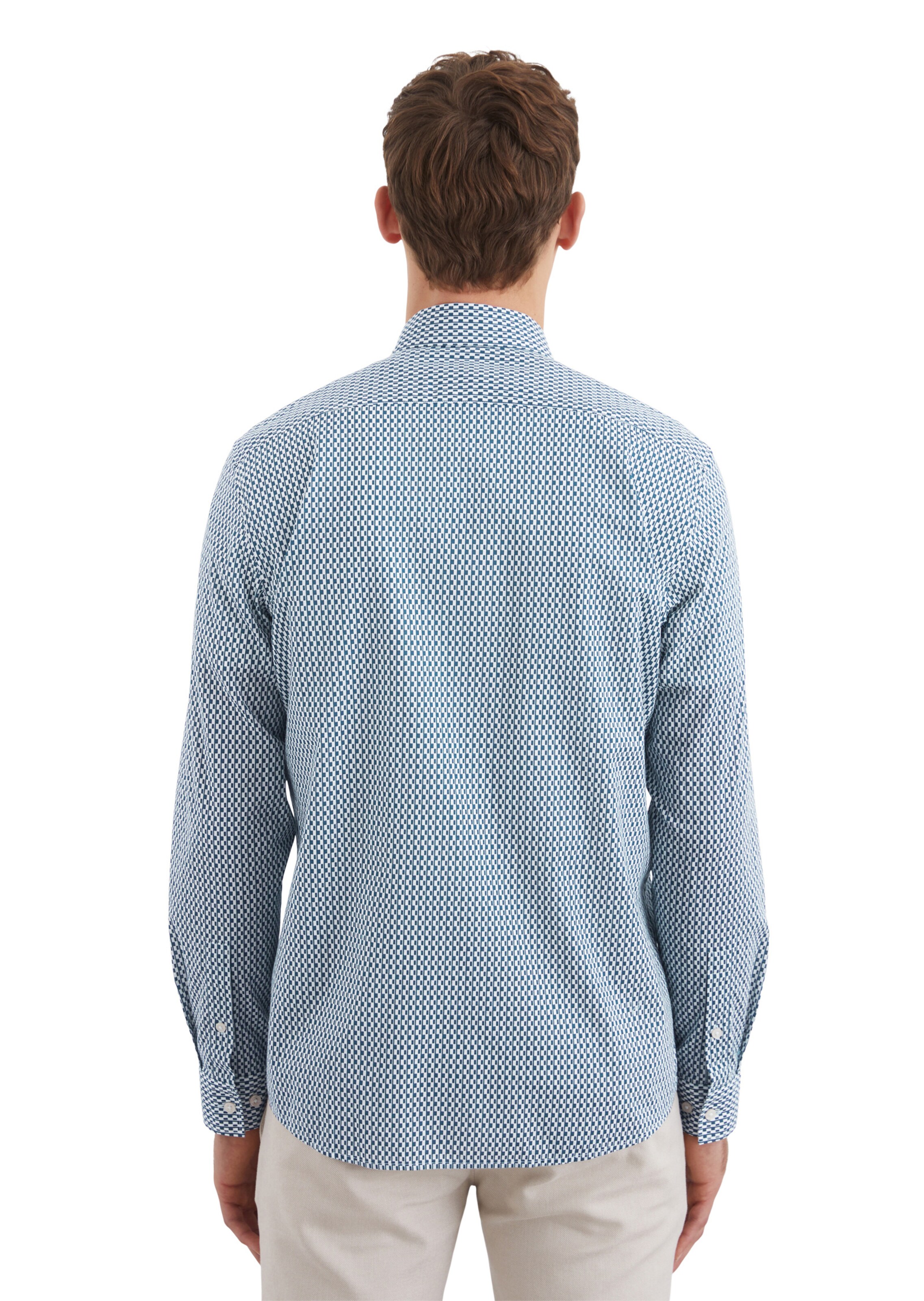 Marc O'Polo Regular Fit Hemd in Blau