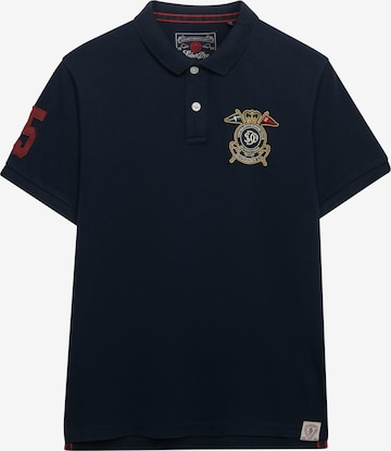 T-Shirt Superdry & Co en bleu : devant