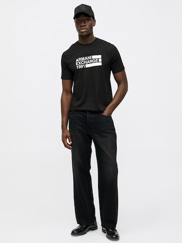 ARMANI EXCHANGE Bluser & t-shirts i sort
