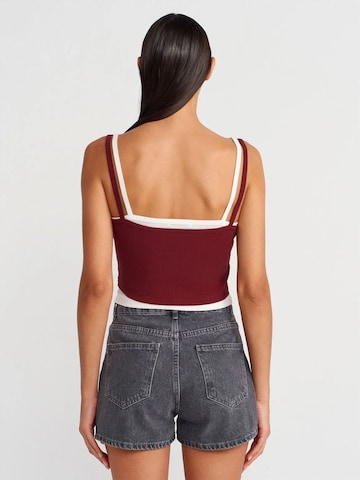 Dilvin Top in Red