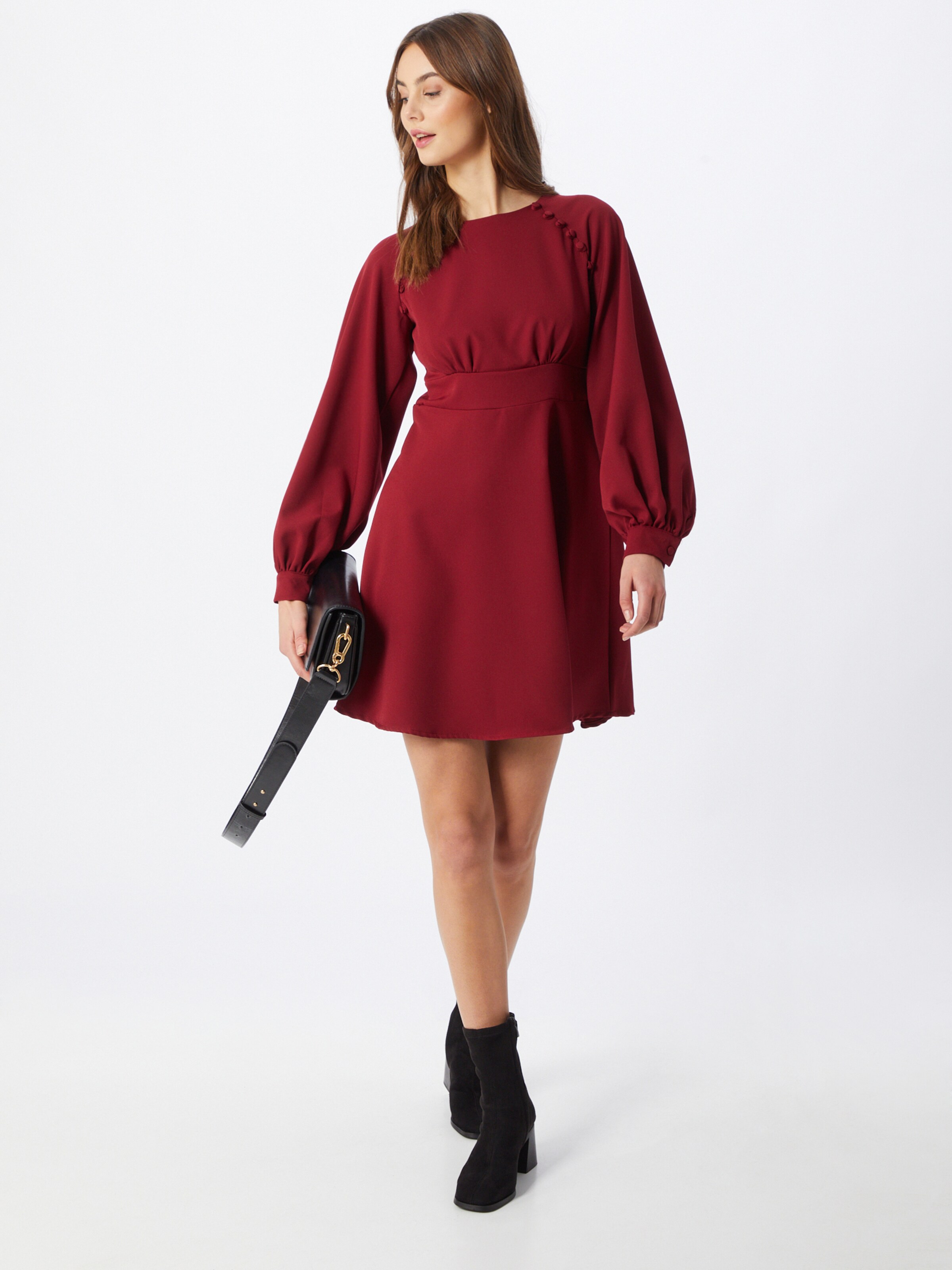 Frauen Kleider Trendyol Kleid in Burgunder - GF93458 Frauen Kleider Trendyol Kleid in Burgunder - GF93458