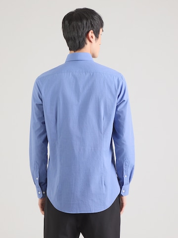 Slim fit Camicia di Michael Kors in blu: dietro