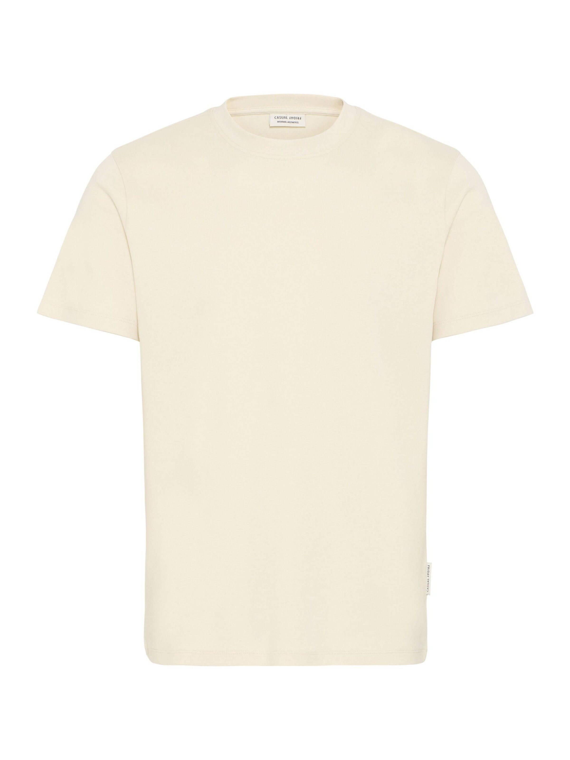 Casual Friday T-Shirt 'CFNilo ' in Beige: Vorderseite