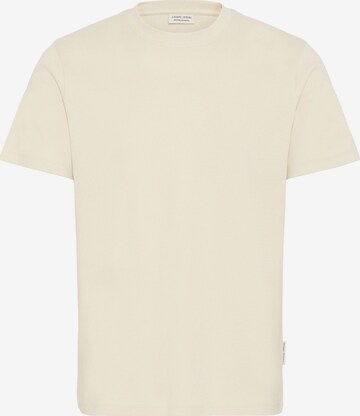Casual Friday T-Shirt 'CFNilo ' in Beige: Vorderseite