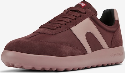 CAMPER Baskets basses 'Pelotas XLF' en marron châtaigne / bordeaux, Vue avec produit