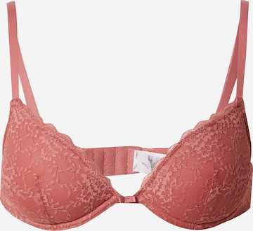 Women' Secret Push-up BH i rød: forside