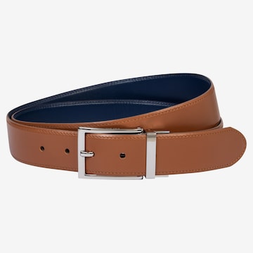 Roeckl Belt 'LUCA ZUM WENDEN' in Brown: front