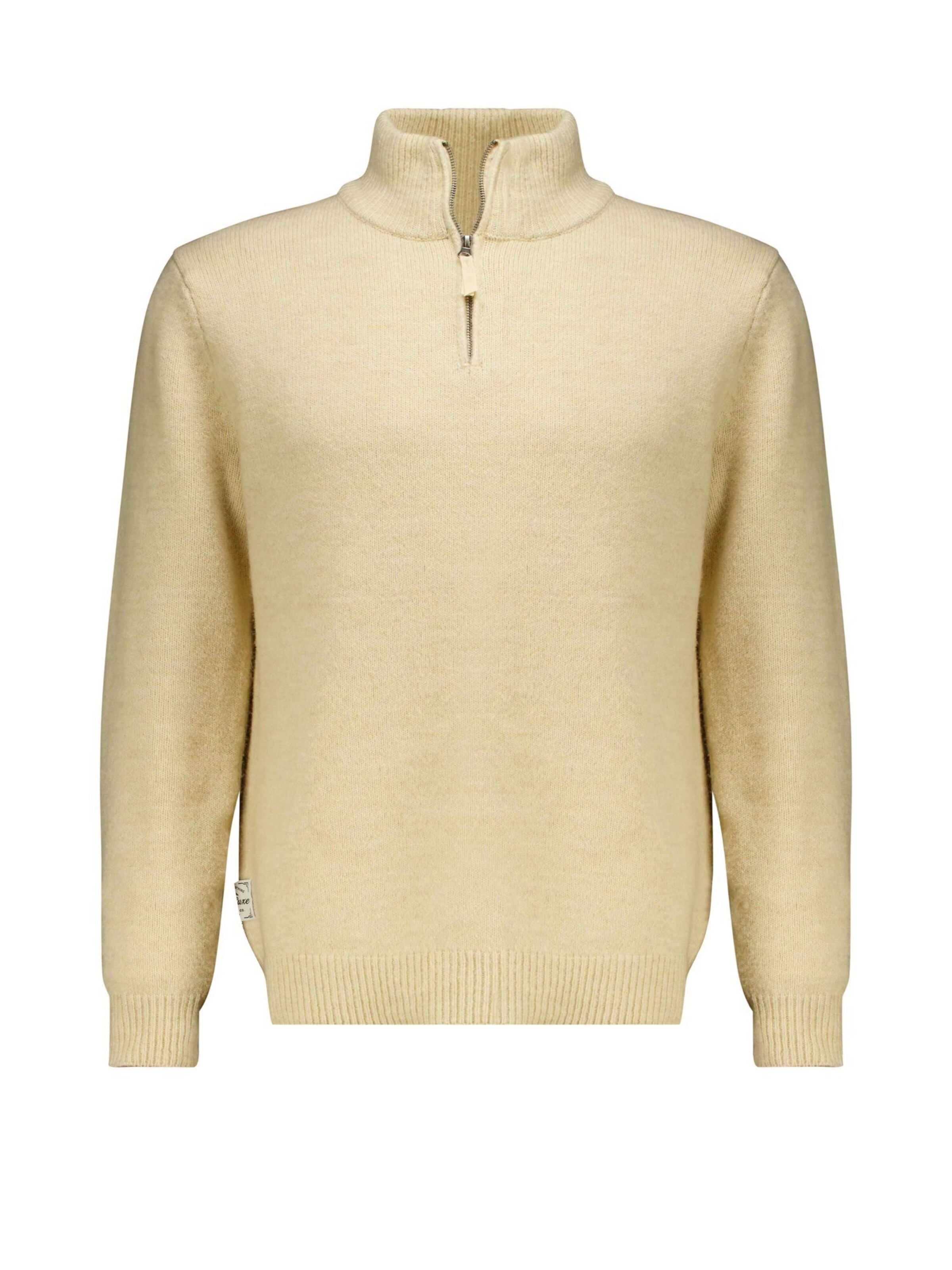 Deeluxe Pullover 'Galileo' in Beige: Vorderseite
