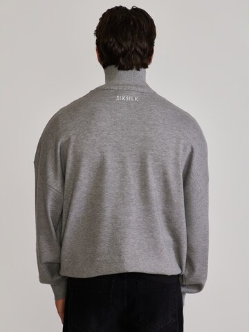 SikSilk Gebreid vest in Grijs