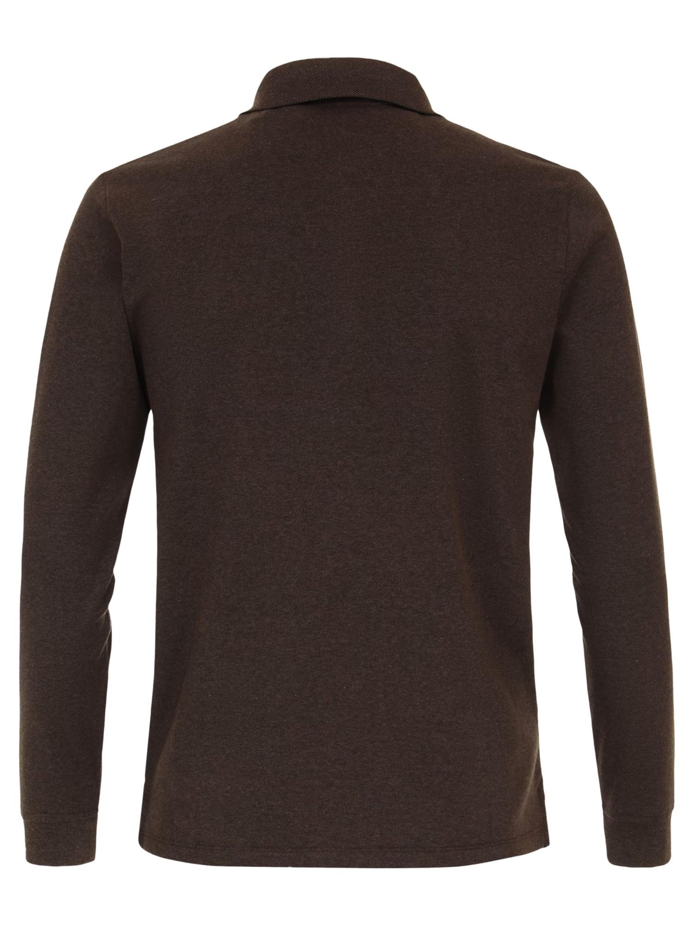 CASAMODA Shirt 'Basic' in Brown