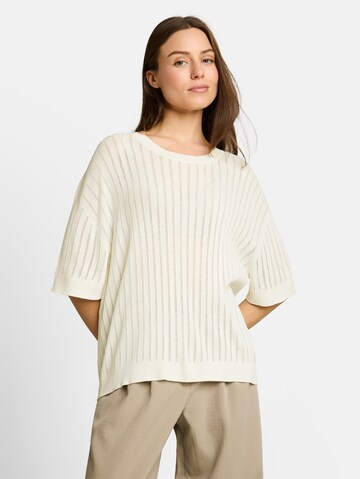 TOM TAILOR Pullover in Weiß: Vorderseite