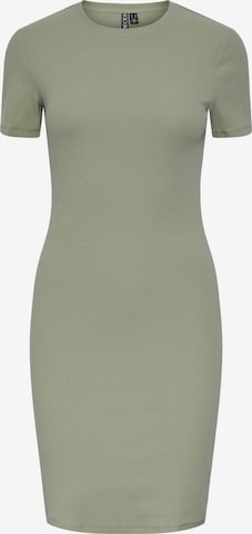 PIECES - Vestido 'Ruka' en verde: frente