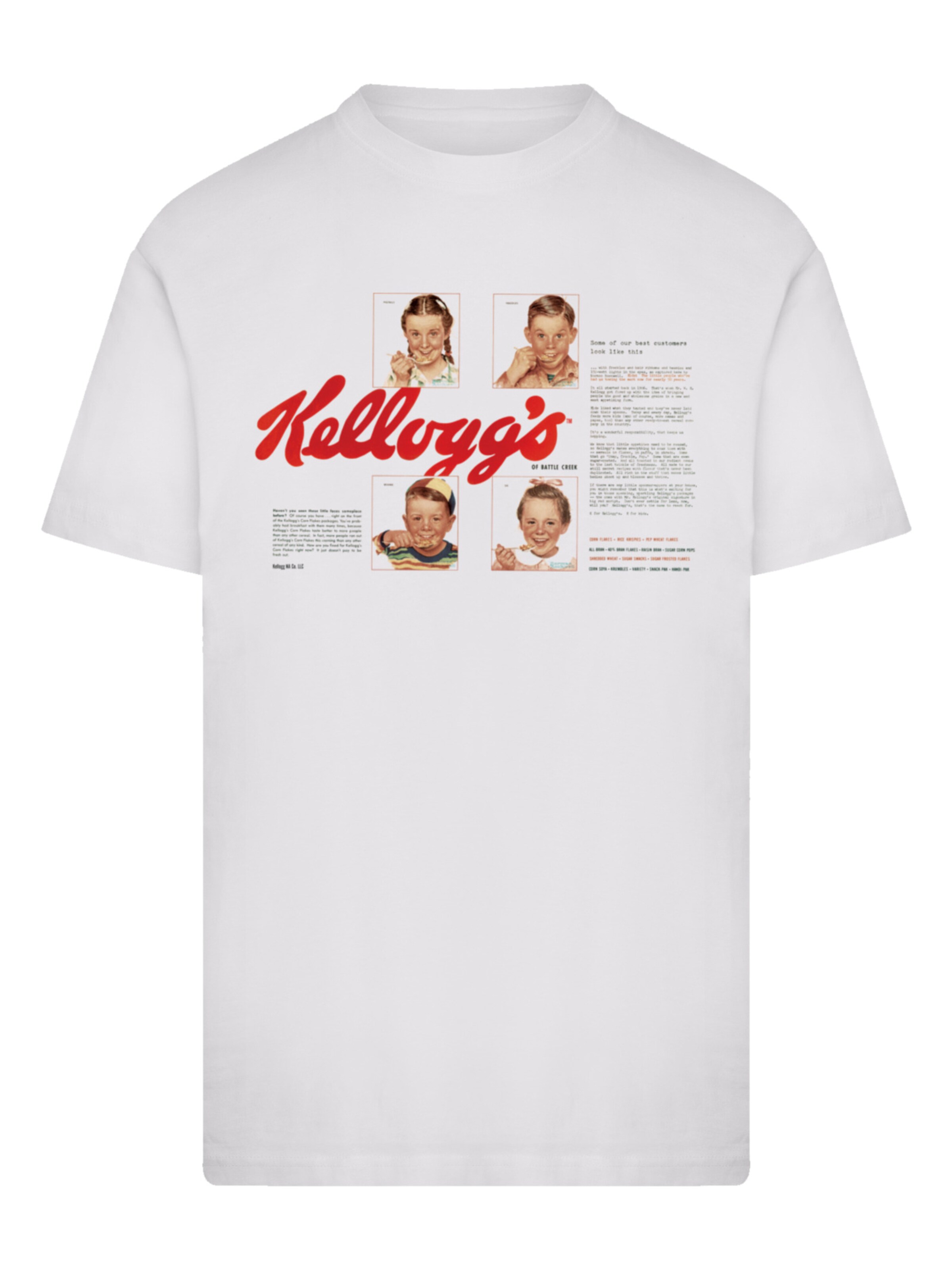 T-Shirt F4NT4STIC en blanc : devant