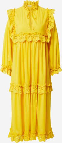 Stella Nova Košilové šaty 'Barbara' – žlutá: přední strana
