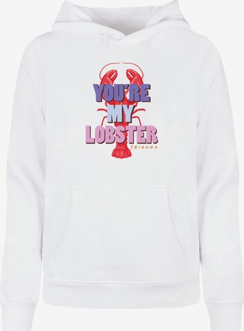 ABSOLUTE CULT Sweatshirt 'Friends - My Lobster' in Wit: voorkant