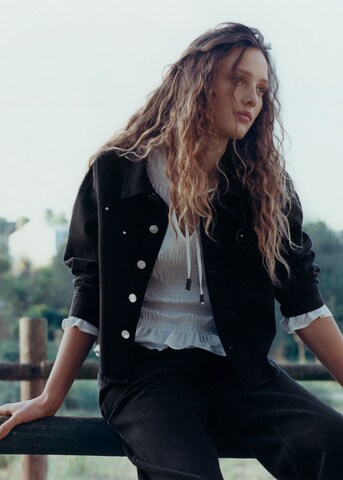 MANGO TEEN Between-Season Jacket 'Sherif' in Black