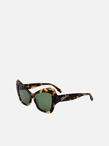 Karl Lagerfeld Sonnenbrille‌‌‌‌‌‌‌ in Braun: Vorderseite