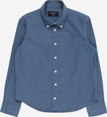 Coupe regular Chemise Hackett London en bleu : devant