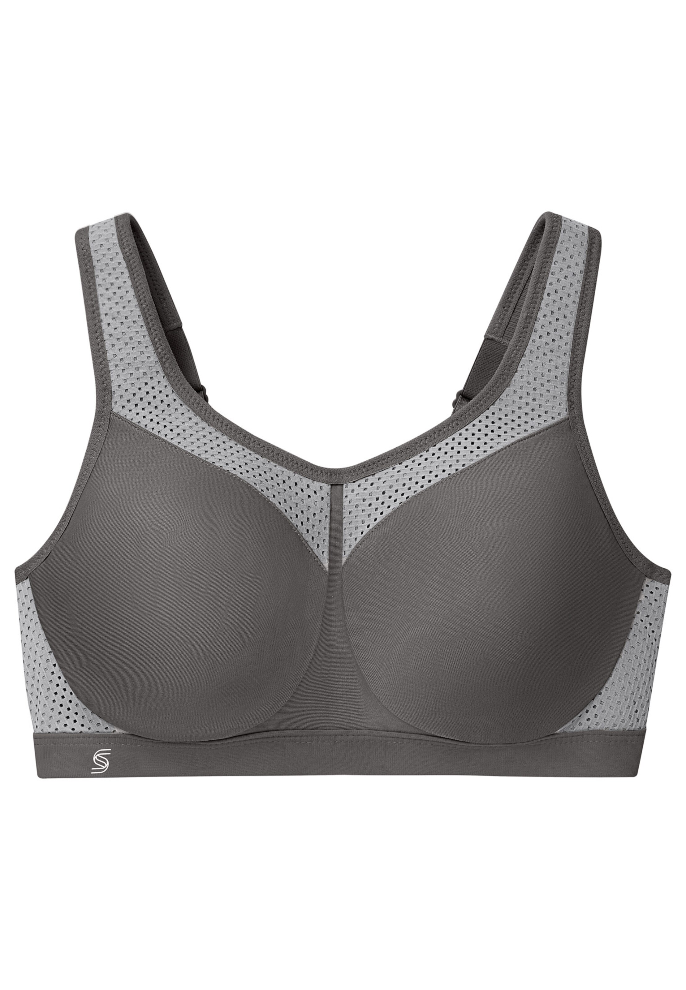 GLAMORISE Bralette Bra in Grey