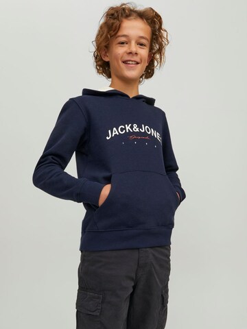 Jack & Jones Junior Tréning póló 'Friday' - kék: elől