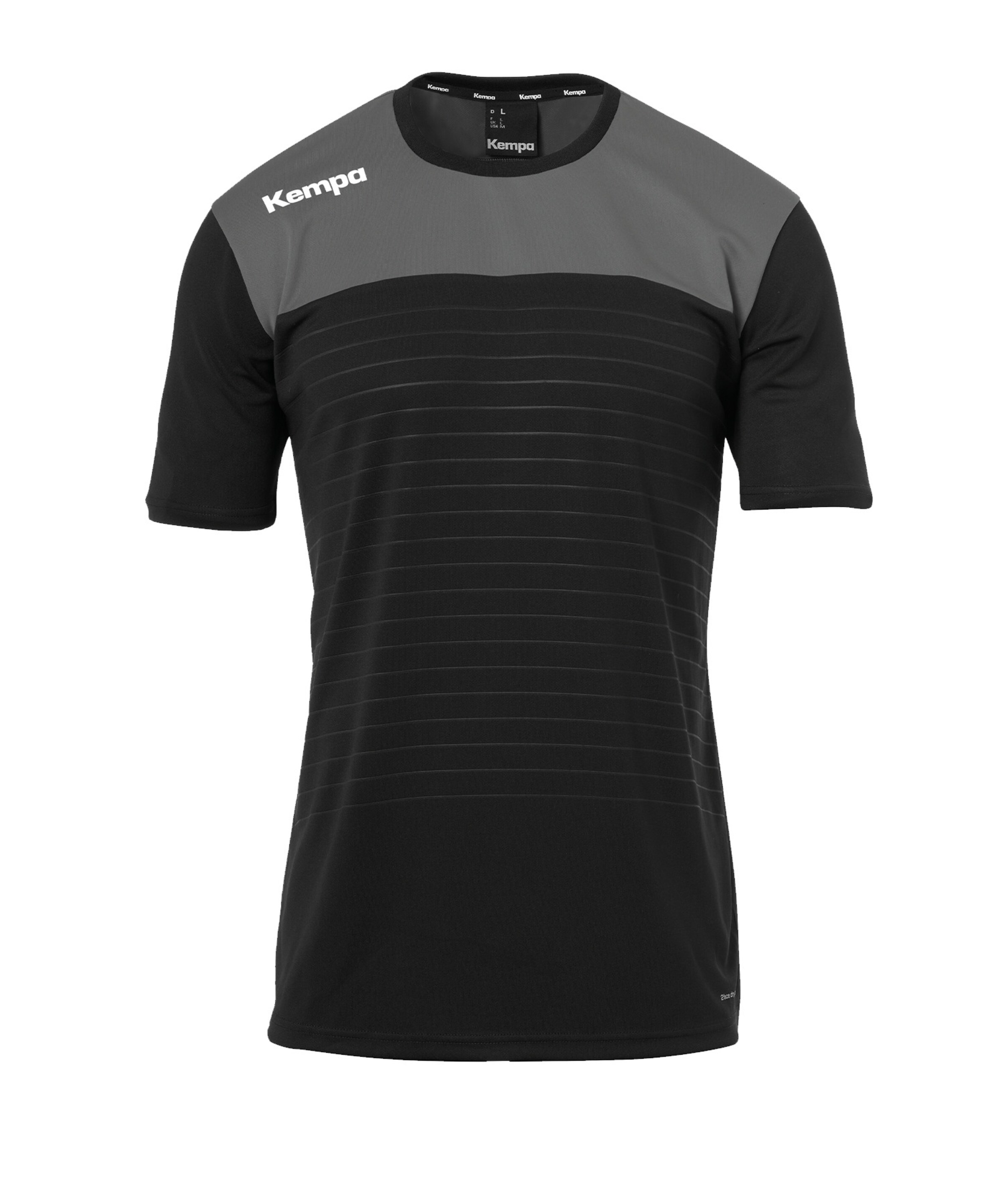 Maillot KEMPA en noir : devant