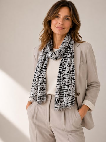 COLLEZIONE ALESSANDRO Scarf 'Vasca' in Black