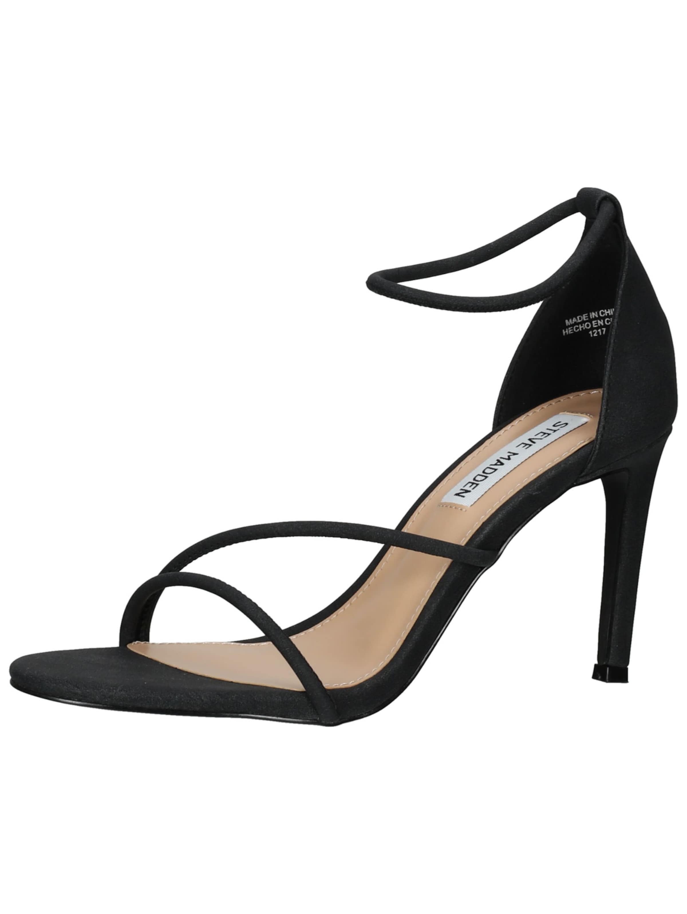 Sandales STEVE MADDEN en noir : devant