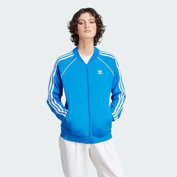 ADIDAS ORIGINALS Sweatjacke 'Adicolor Classics Sst' in Blau: predná strana