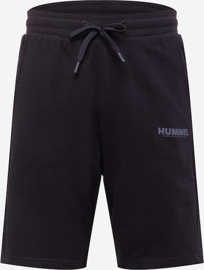 Hummel Sportbroek 'Legacy' in de kleur Antraciet / Zwart, Productweergave