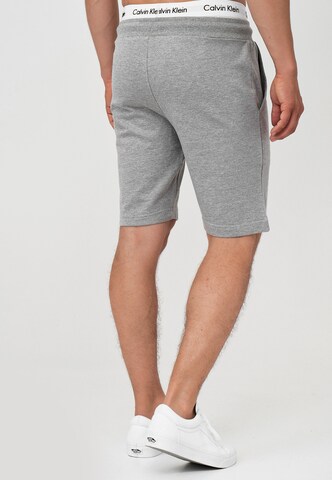 INDICODE JEANS Regular Pants 'Eckerd' in Grey