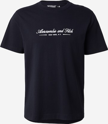 Abercrombie & Fitch Tričko - Čierna: predná strana