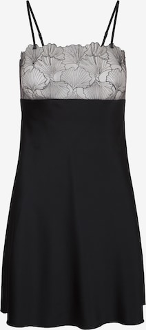 LingaDore Negligee in Black: front