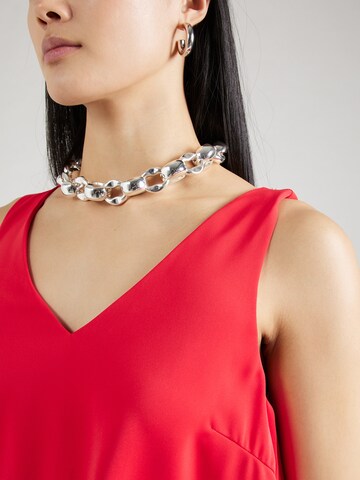 Camicia da donna 'PCFRANAN' di PIECES in rosso