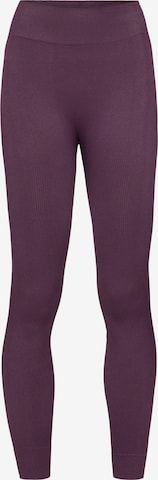 ONLY PLAY Skinny Urheiluhousut 'ONPJAIA' värissä lila: etupuoli