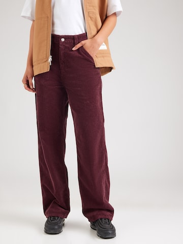 Loosefit Pantaloni di Carhartt WIP in lilla: frontale