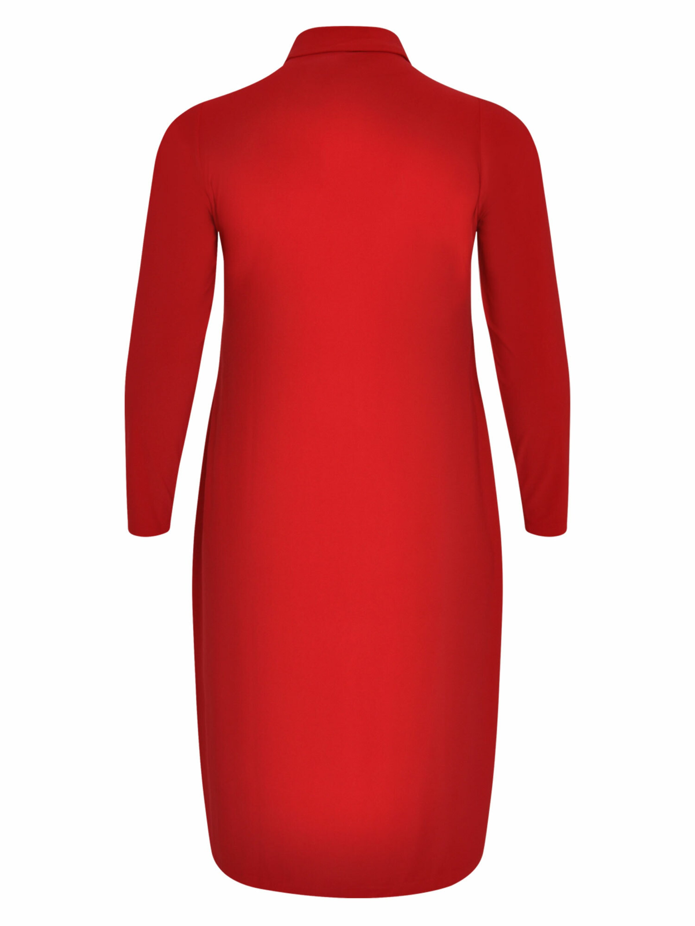 Robe-chemise 'Dolce' YOEK en rouge