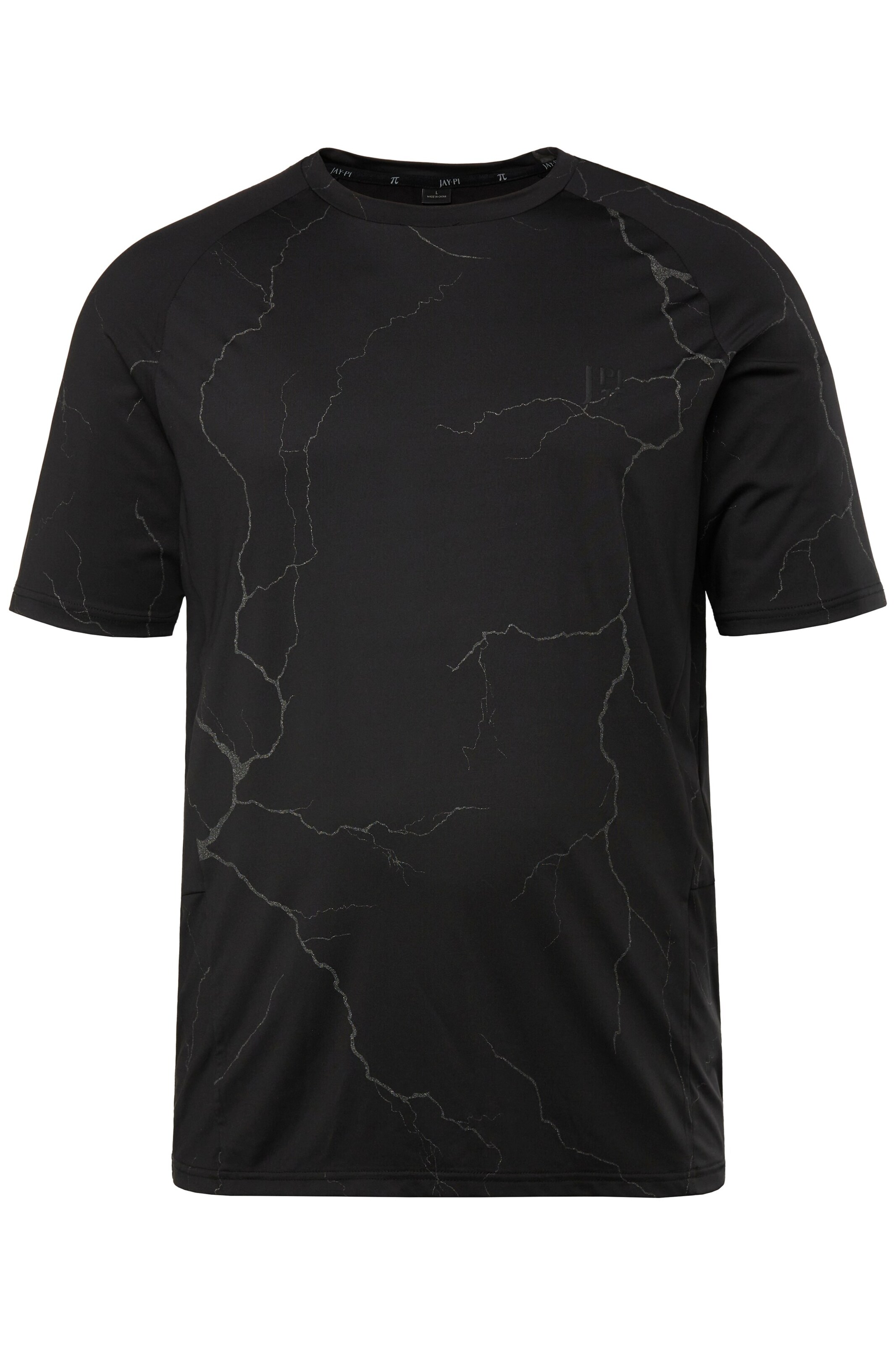 JAY-PI Shirt in Zwart: voorkant