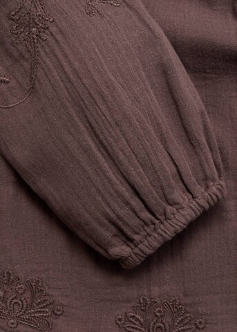 MANGO KIDS Blouse 'Maggie' in Brown