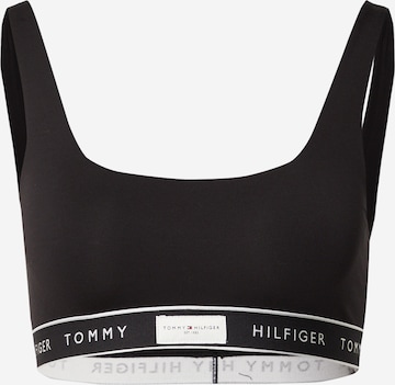 Tommy Hilfiger Underwear Бюстие Сутиен в черно: отпред
