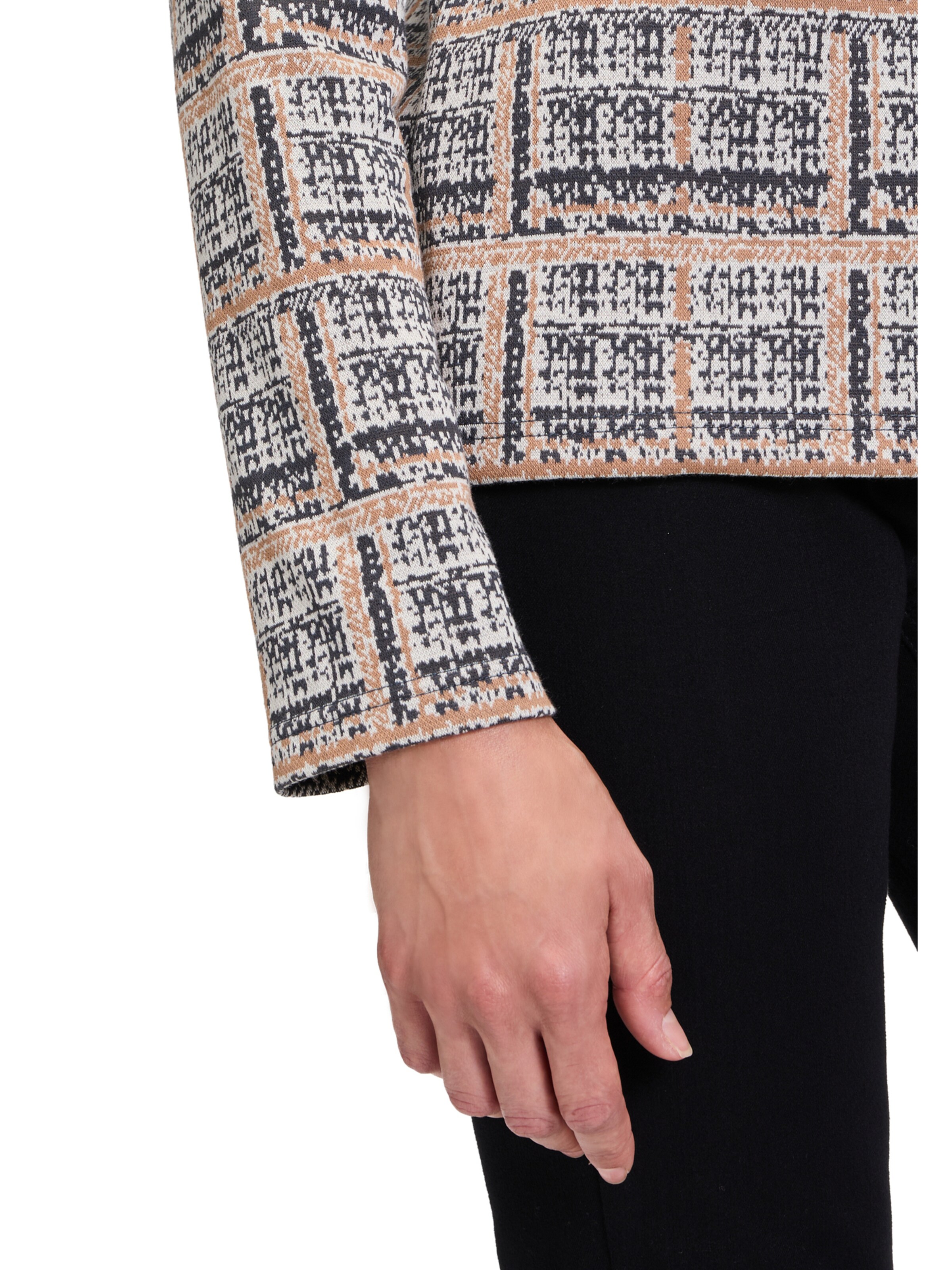 Betty Barclay Sweatshirt mit Kragen in Grau