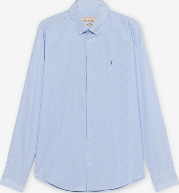 Chemise Trussardi en bleu : devant