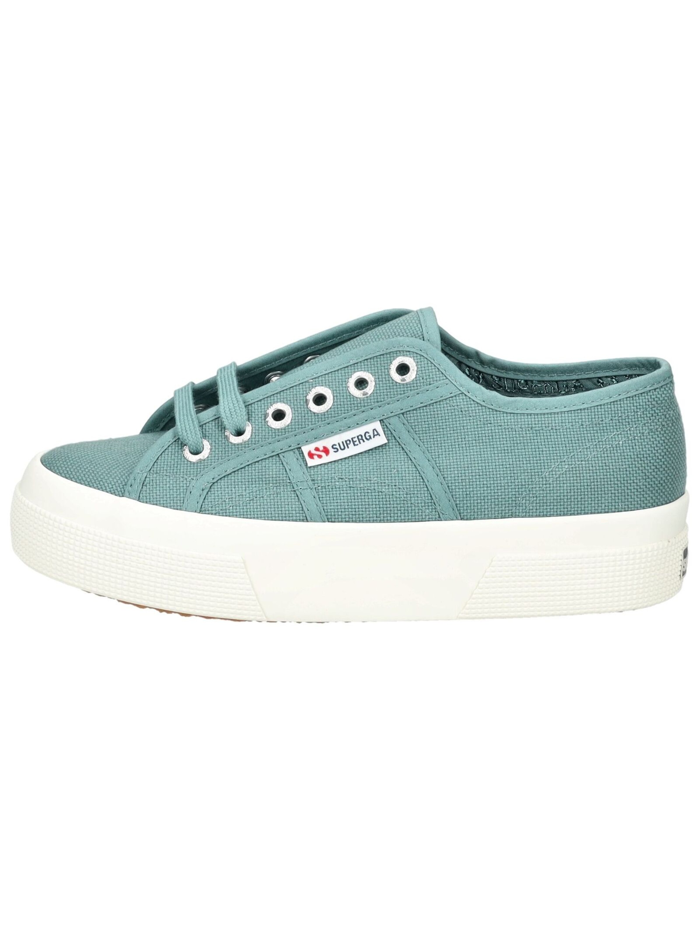 Baskets basses SUPERGA en vert