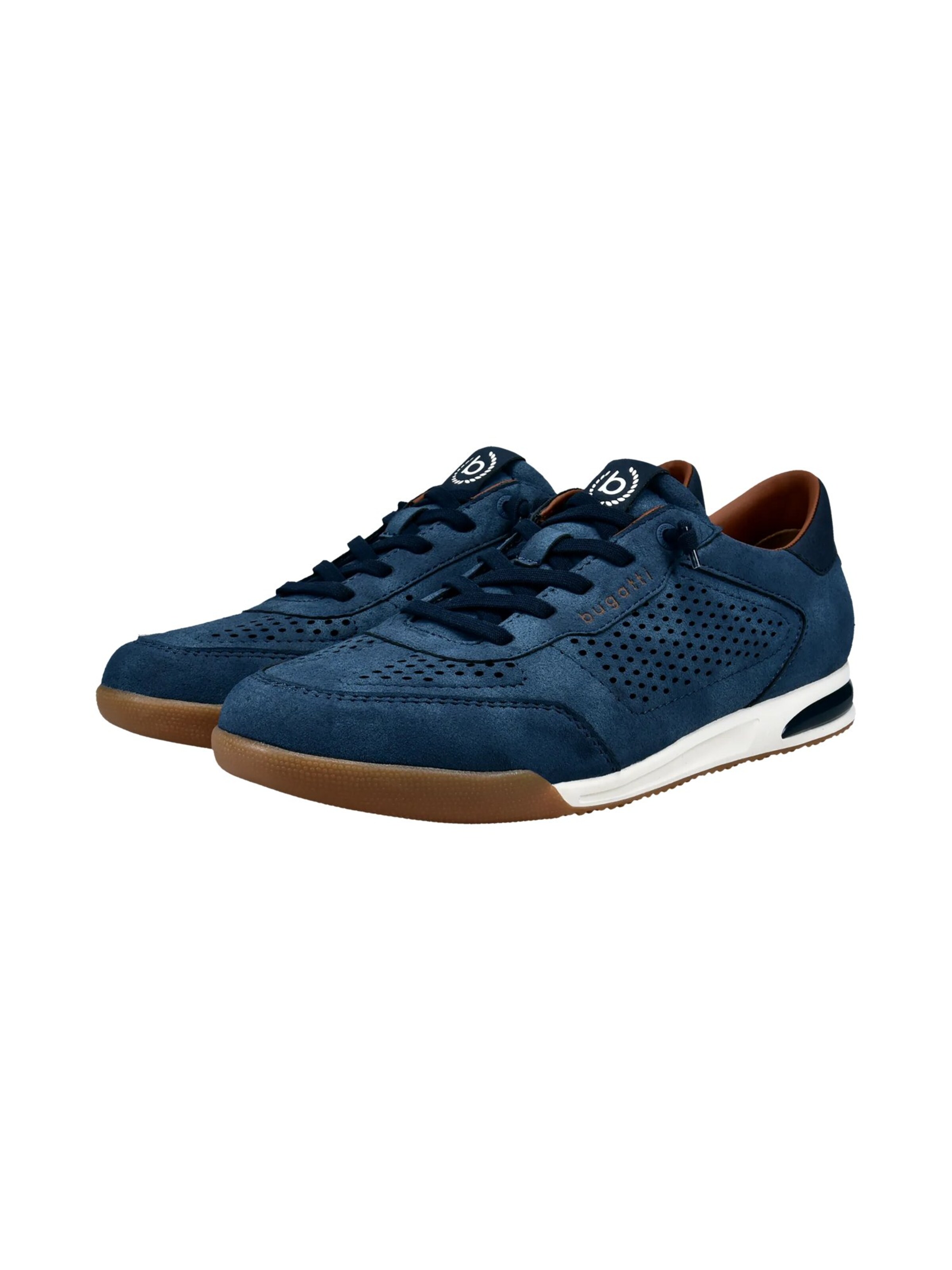 bugatti Sneakers laag in Blauw