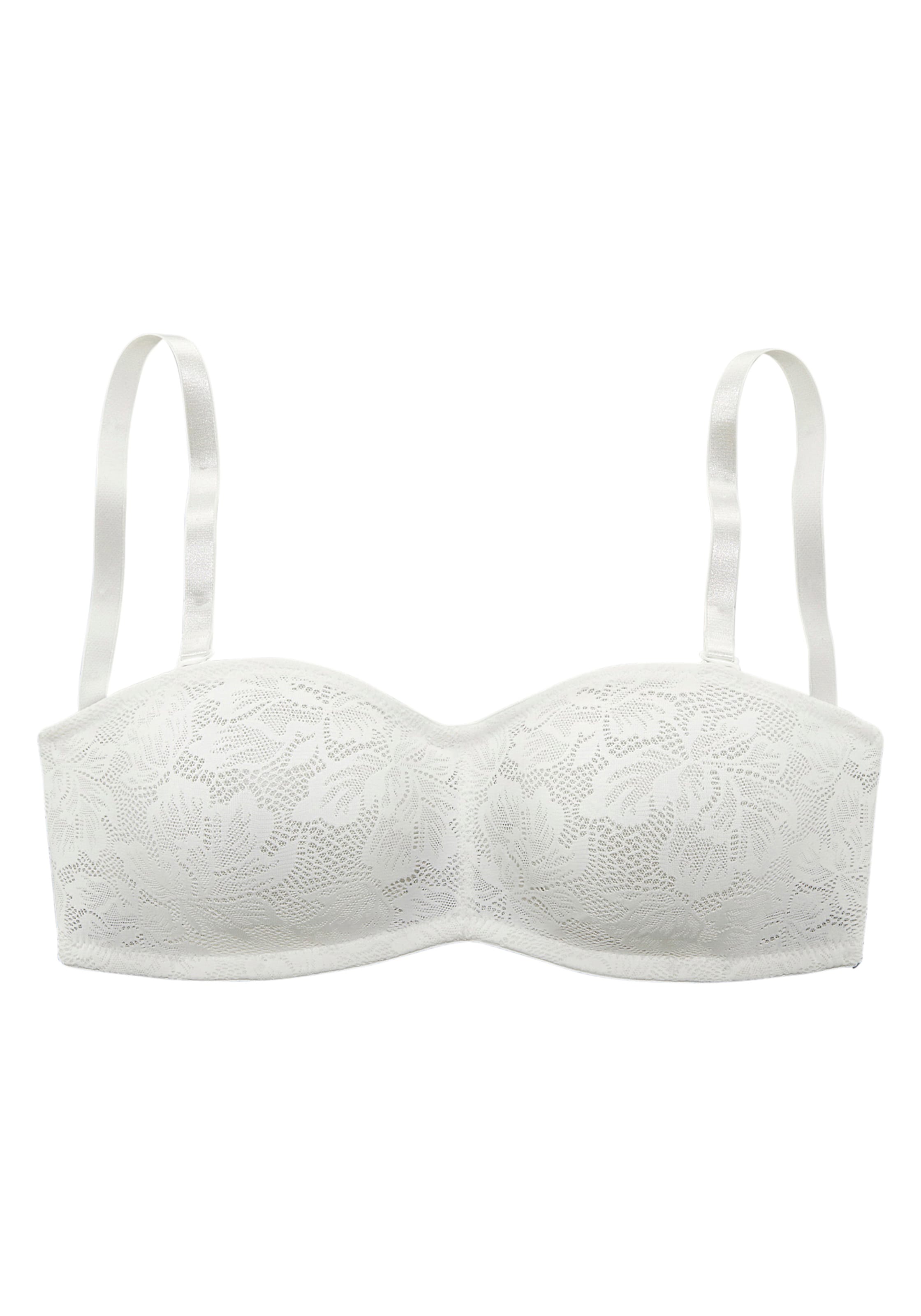 NUANCE - Sujetador en blanco: frente