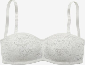 Fascia Reggiseno di NUANCE in bianco: frontale