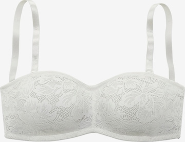 NUANCE Bandeau BH in Wit: voorkant