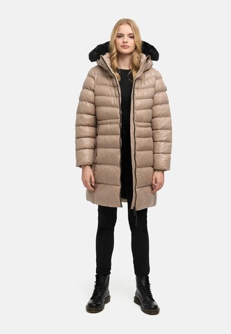 NAVAHOO Wintermantel in Beige