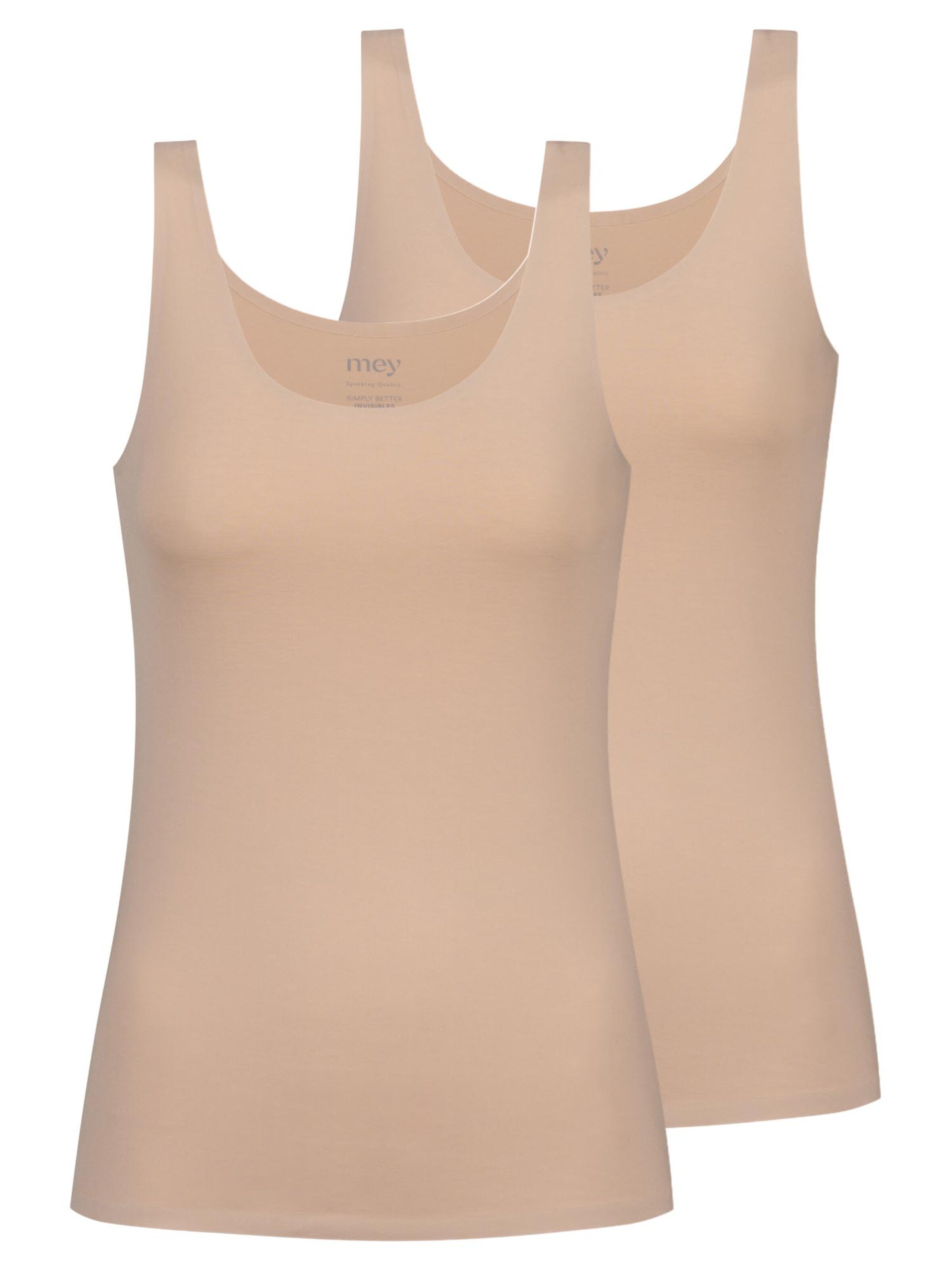 Mey Undershirt 'Simply Better Invisibles' in Brown: front